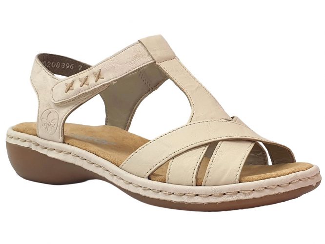 Rieker női szandál beige