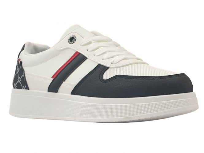 L.D. férfi cipő white/black