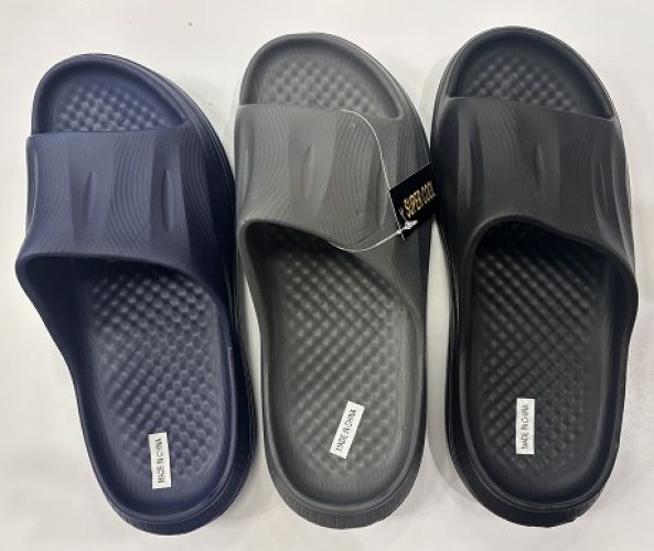SuperCool férfi papucs black/grey/blue